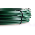 Bobine di filo verde rivestito in PVC